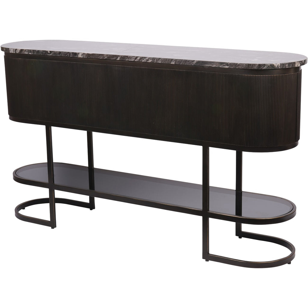 Montecito Black Console Table