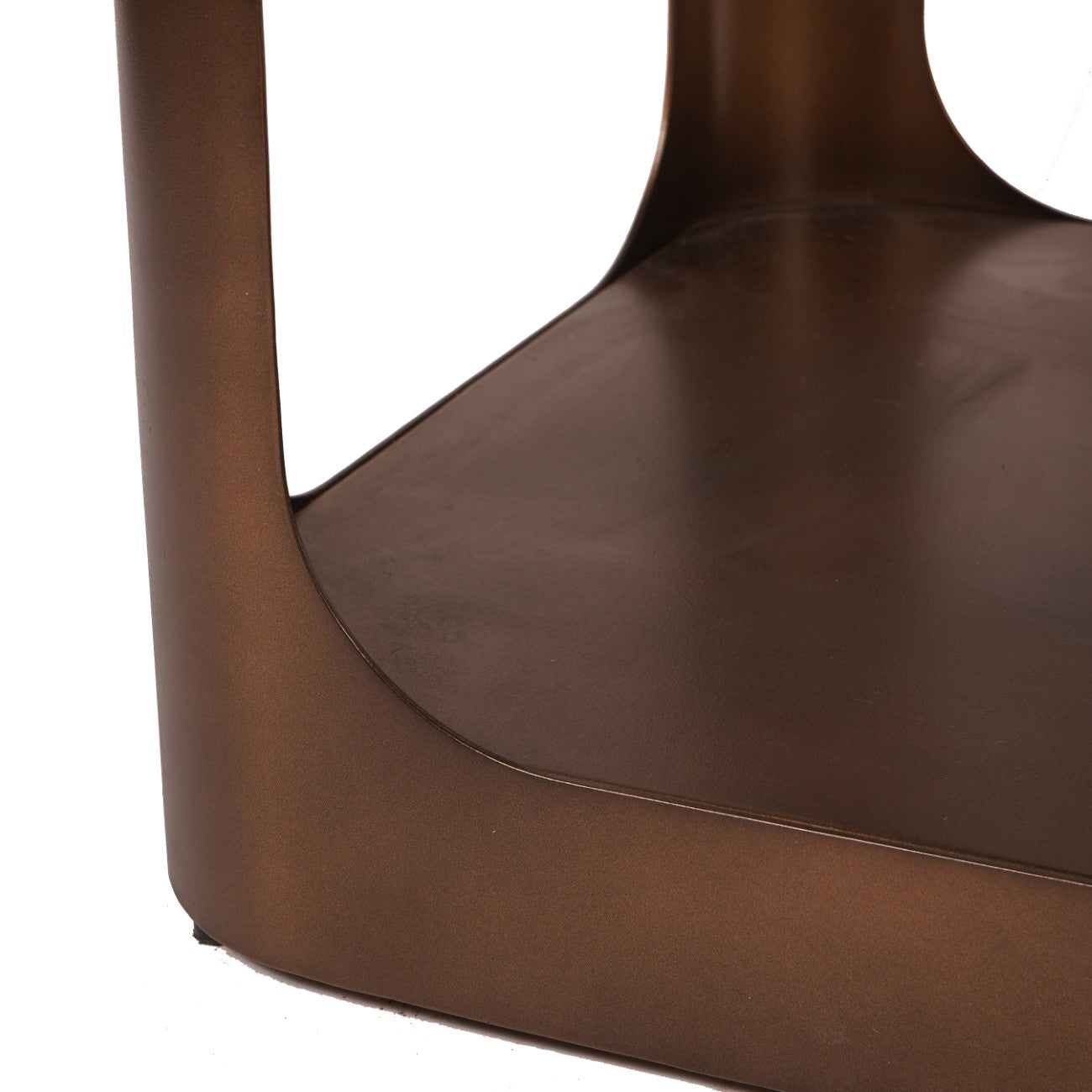 Fairmont Metal and Glass Console Table