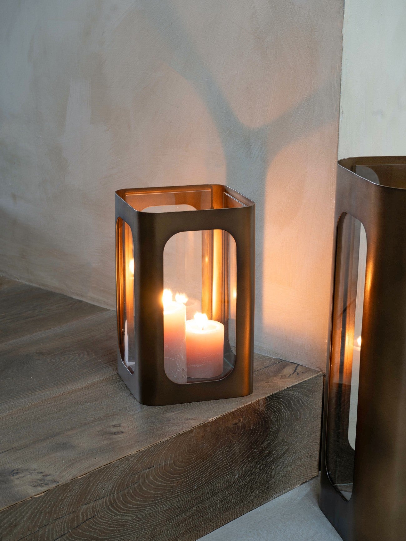 Fairmont Metal and Glass Hurricane Small 28cm