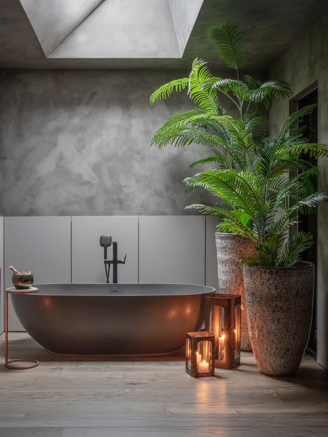 Fairmont Metal and Glass Hurricane - Small