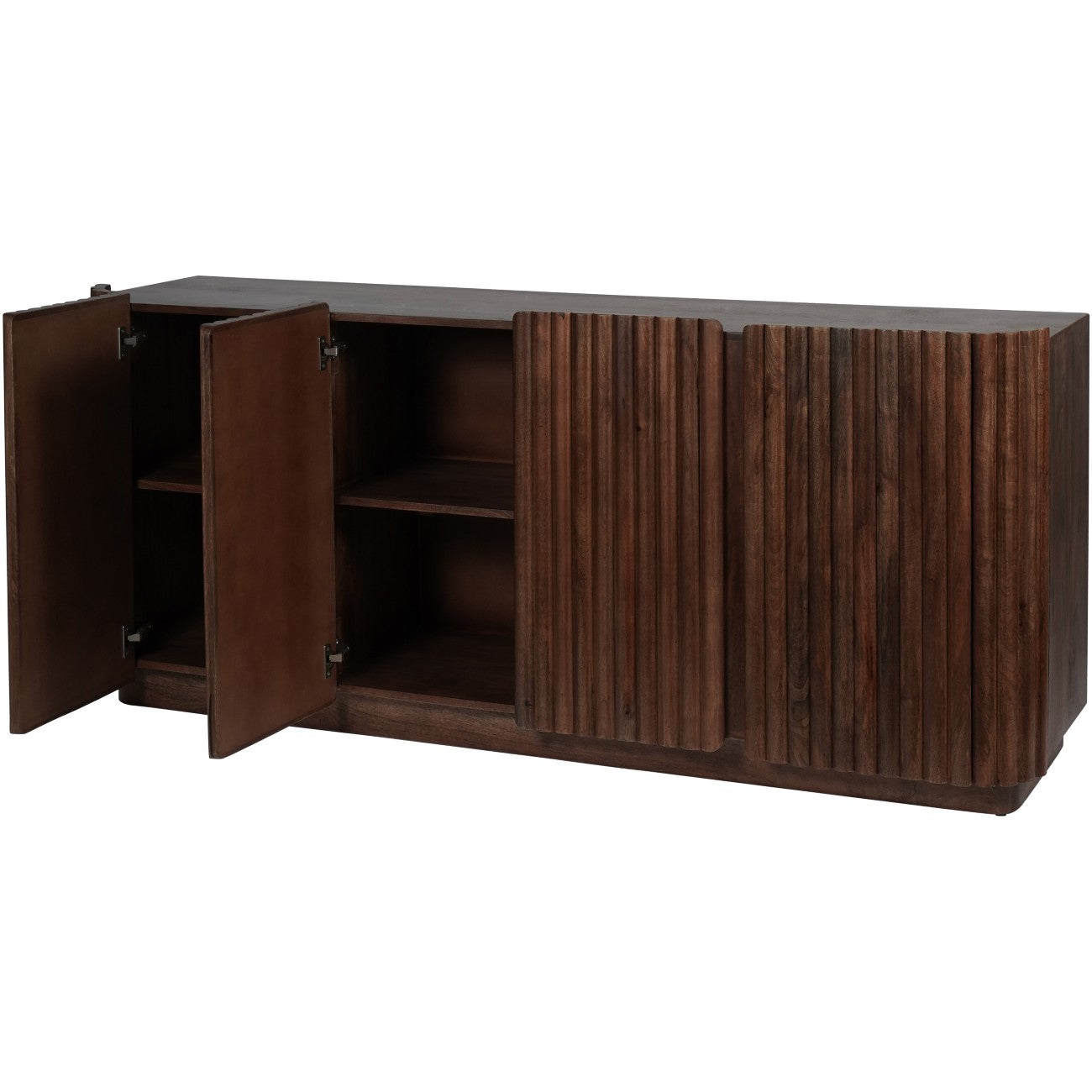 Presidio Four Door Wooden Buffet Sideboard