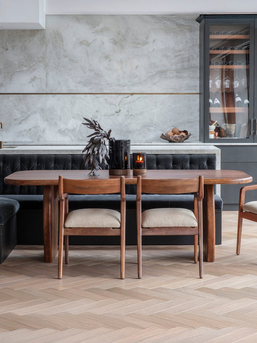 Presidio Rectangular Wooden Dining Table