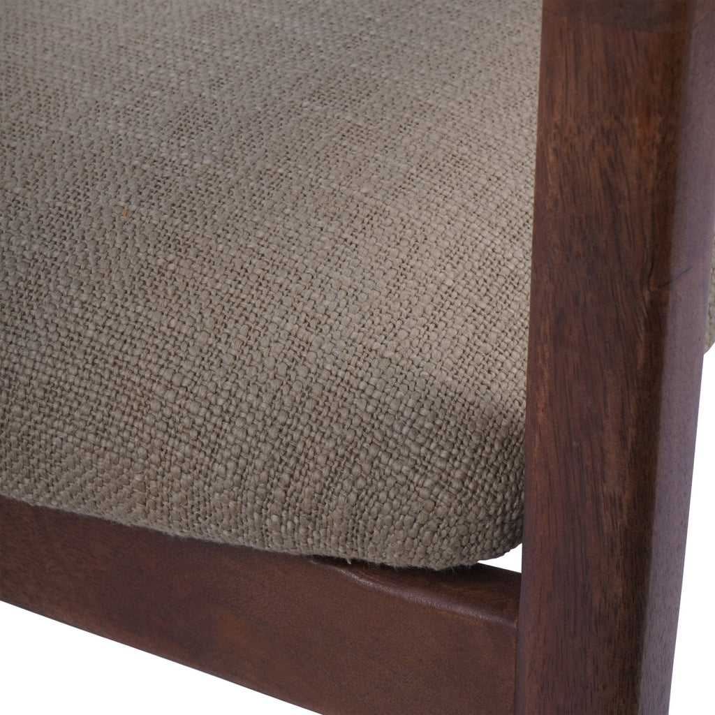 Presidio Wooden Upholstered Dining Chair in Sage