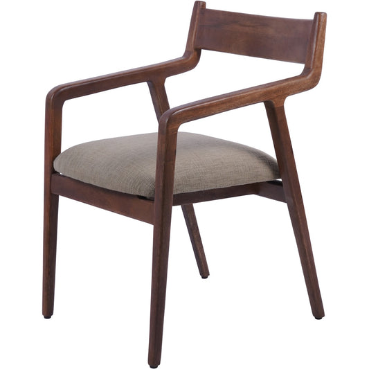 Presidio Wooden Upholstered Dining Chair in Sage