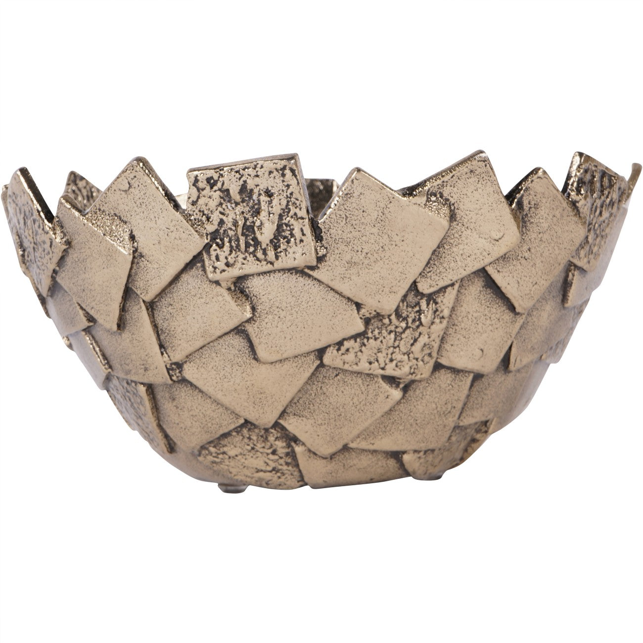 Laurel Cast Aluminium Bowl