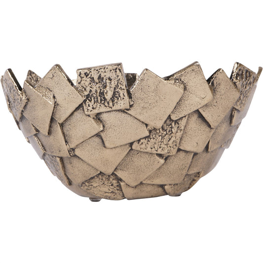 Laurel Cast Aluminium Bowl