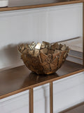 Laurel Cast Aluminium Bowl