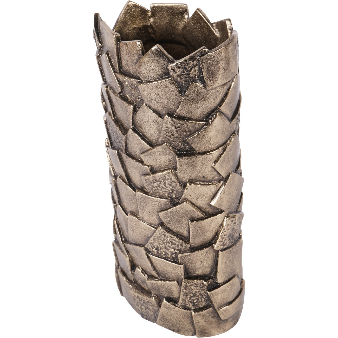 Laurel Cast Aluminium Decorative Vase - Large