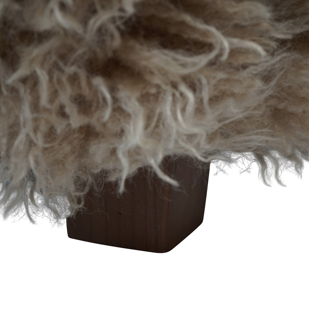 Warren Armchair - Faux Sheepskin