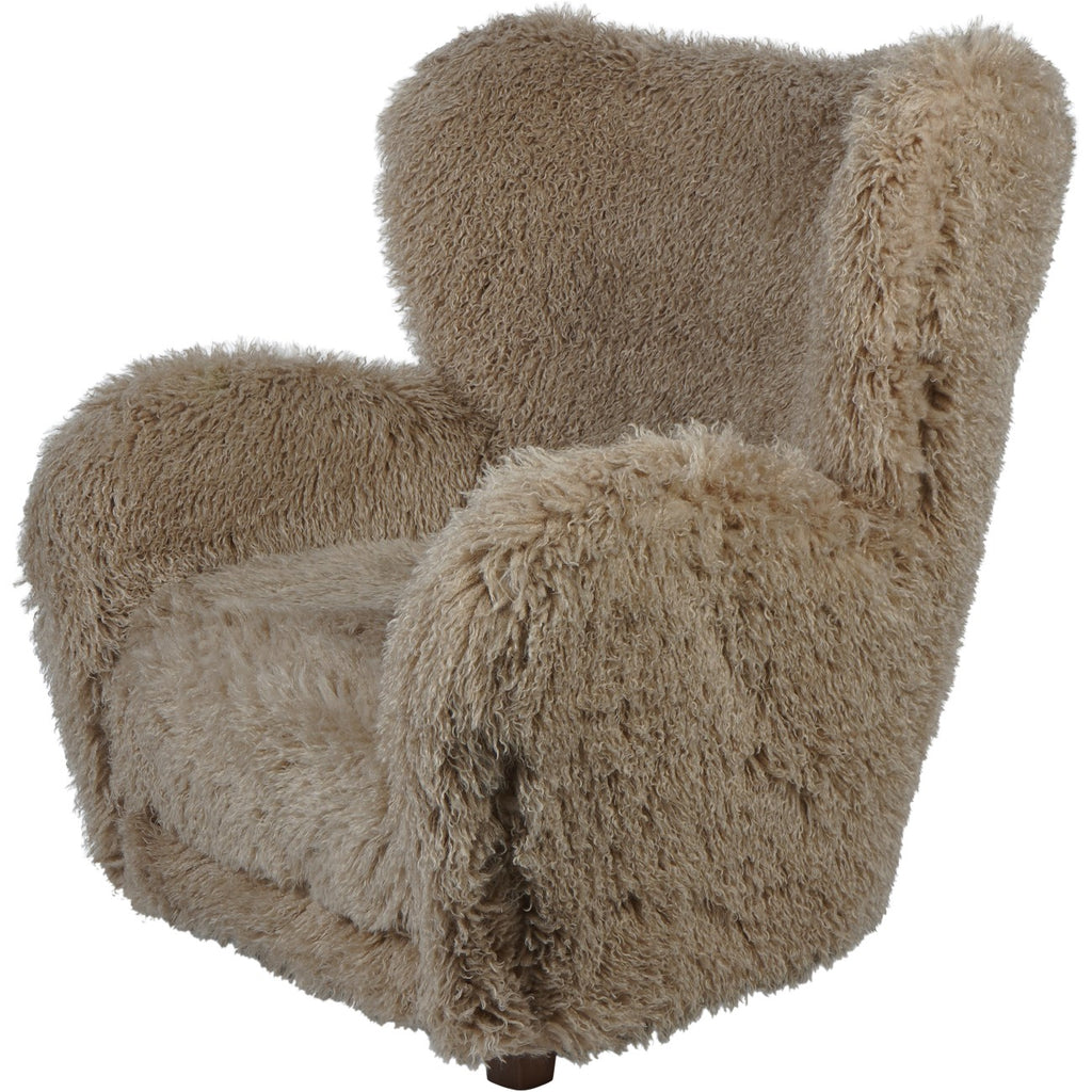 Warren Armchair - Faux Sheepskin