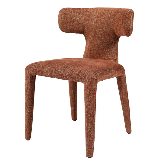 Avalon Upholstered Dining Chair - Set of 2 - Brown