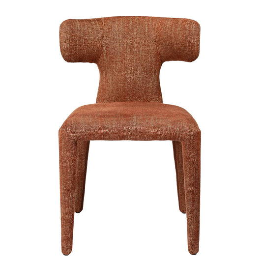 Avalon Upholstered Dining Chair - Set of 2 - Brown