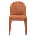 Oceana Upholstered Dining Chair - Set of 2 - Brown