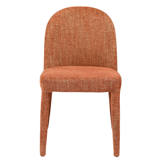 Oceana Upholstered Dining Chair - Set of 2 - Brown