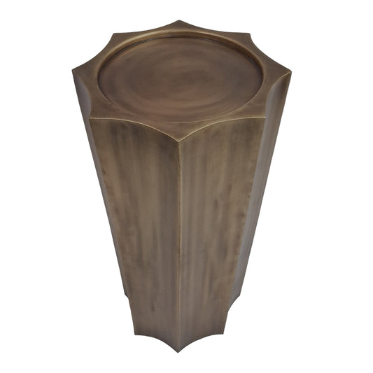 Palazzo Plinth – Aged Brass