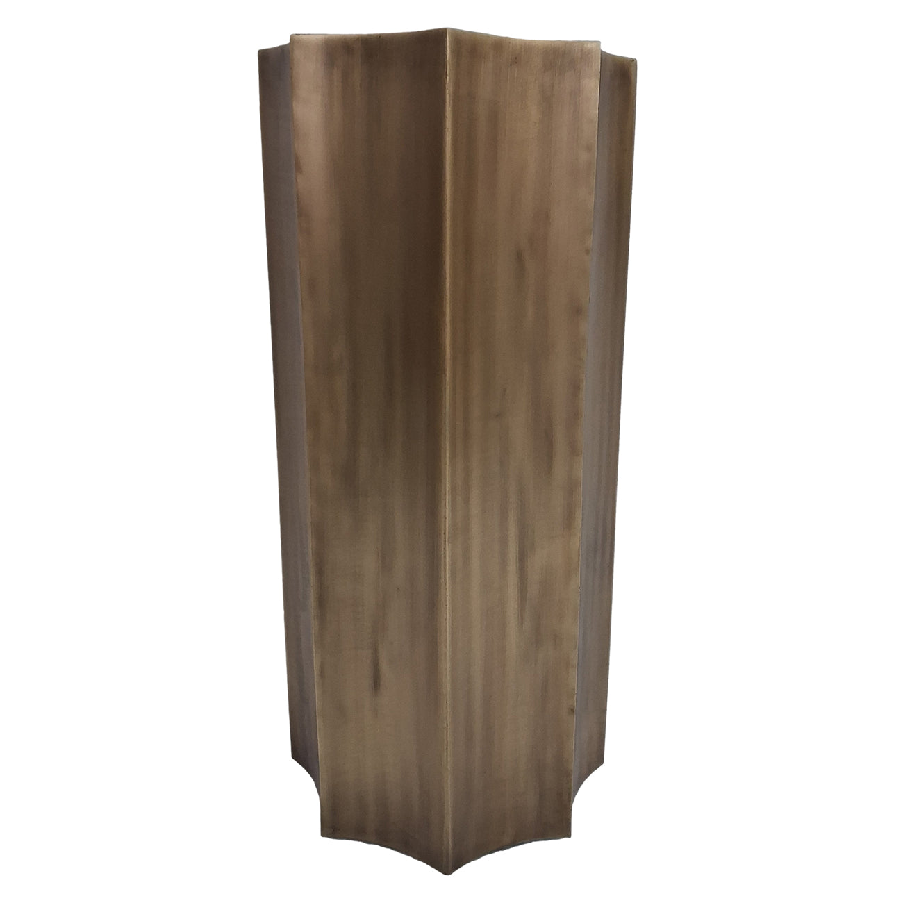 Palazzo Plinth – Aged Brass