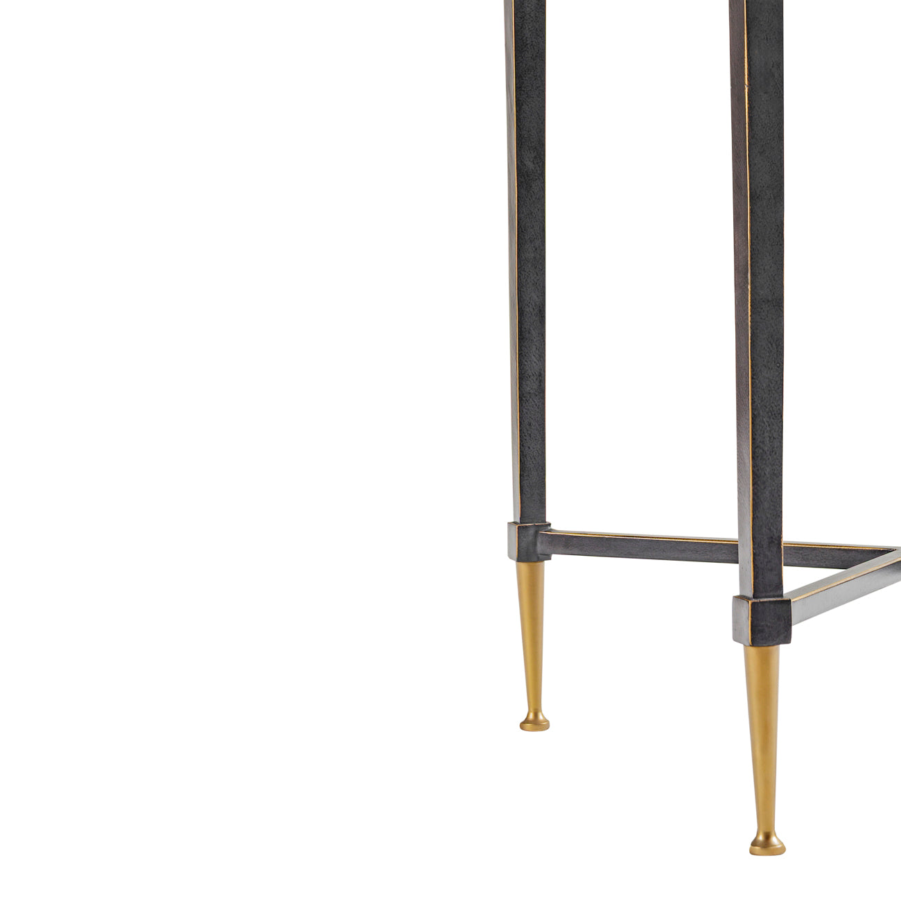 Ripple Square Glass Panelled Side Table