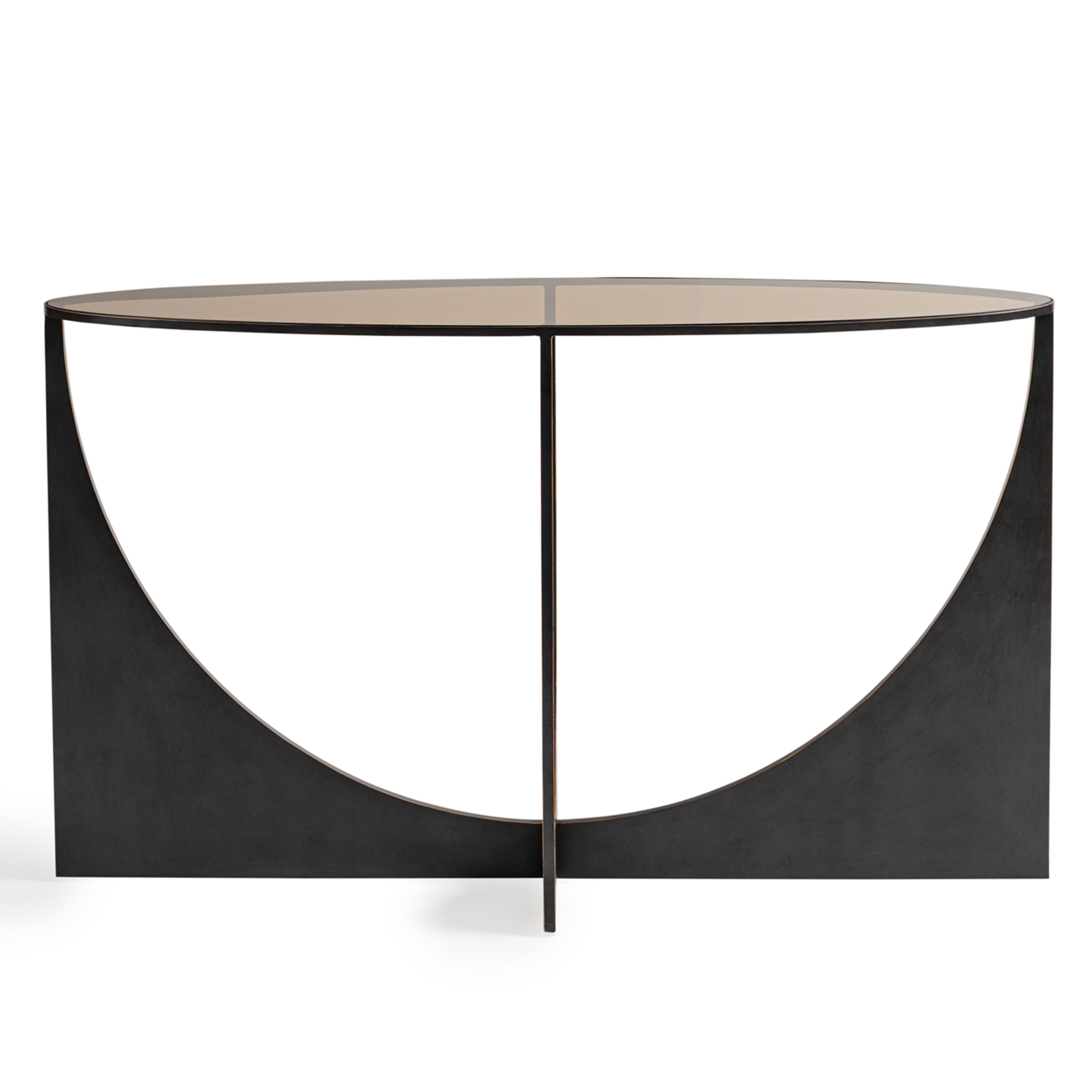 Montrose Console Table - Smoked Glass