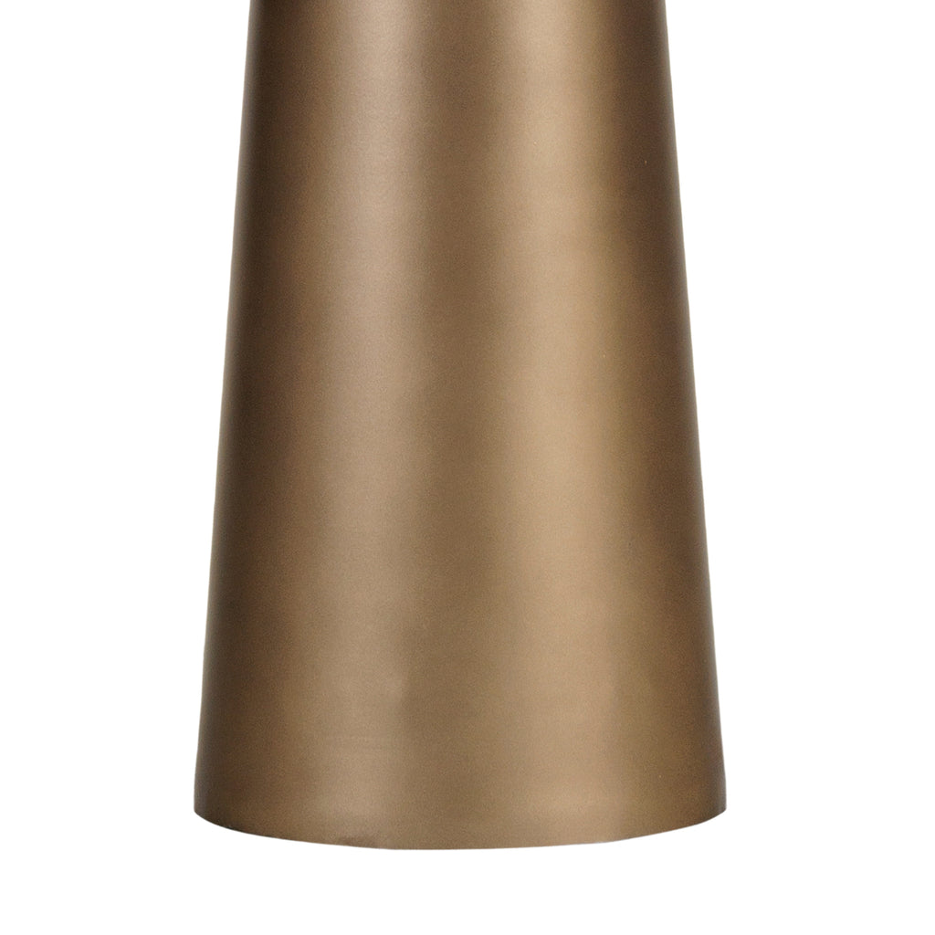Milford  Floor Lamp - Smoked Gold