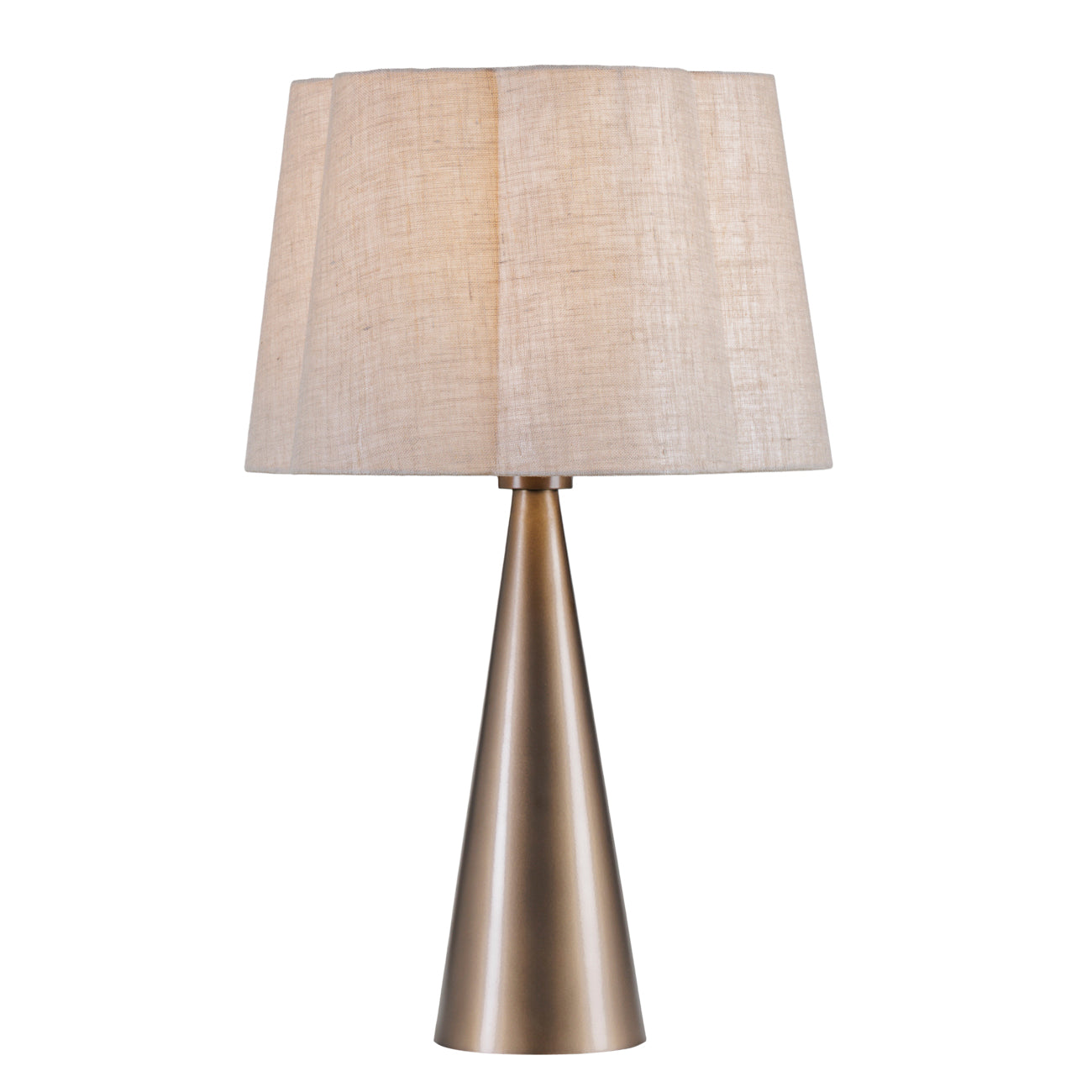 Milford Table Lamp - Smoked Gold