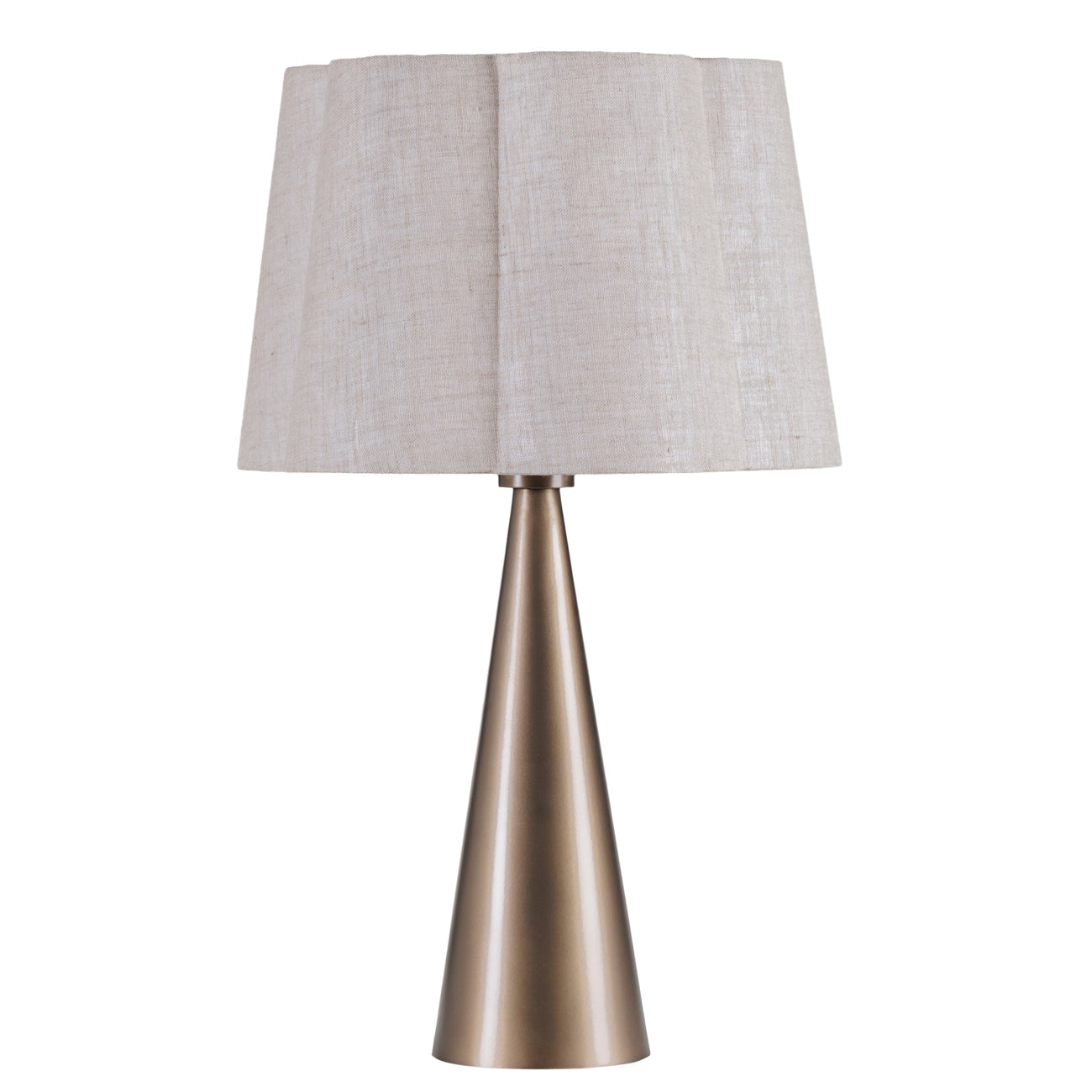 Milford Table Lamp - Smoked Gold