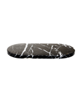 Ceni Oval Black Marble Serving Board