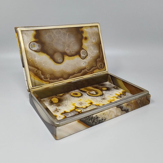 Italian Onyx Box – Smooth Finish & Striking Natural Beauty