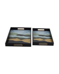 Haze Rectangular Trays - Set of 2