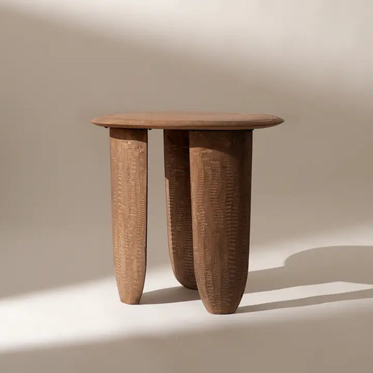 Earth Wooden Side Table