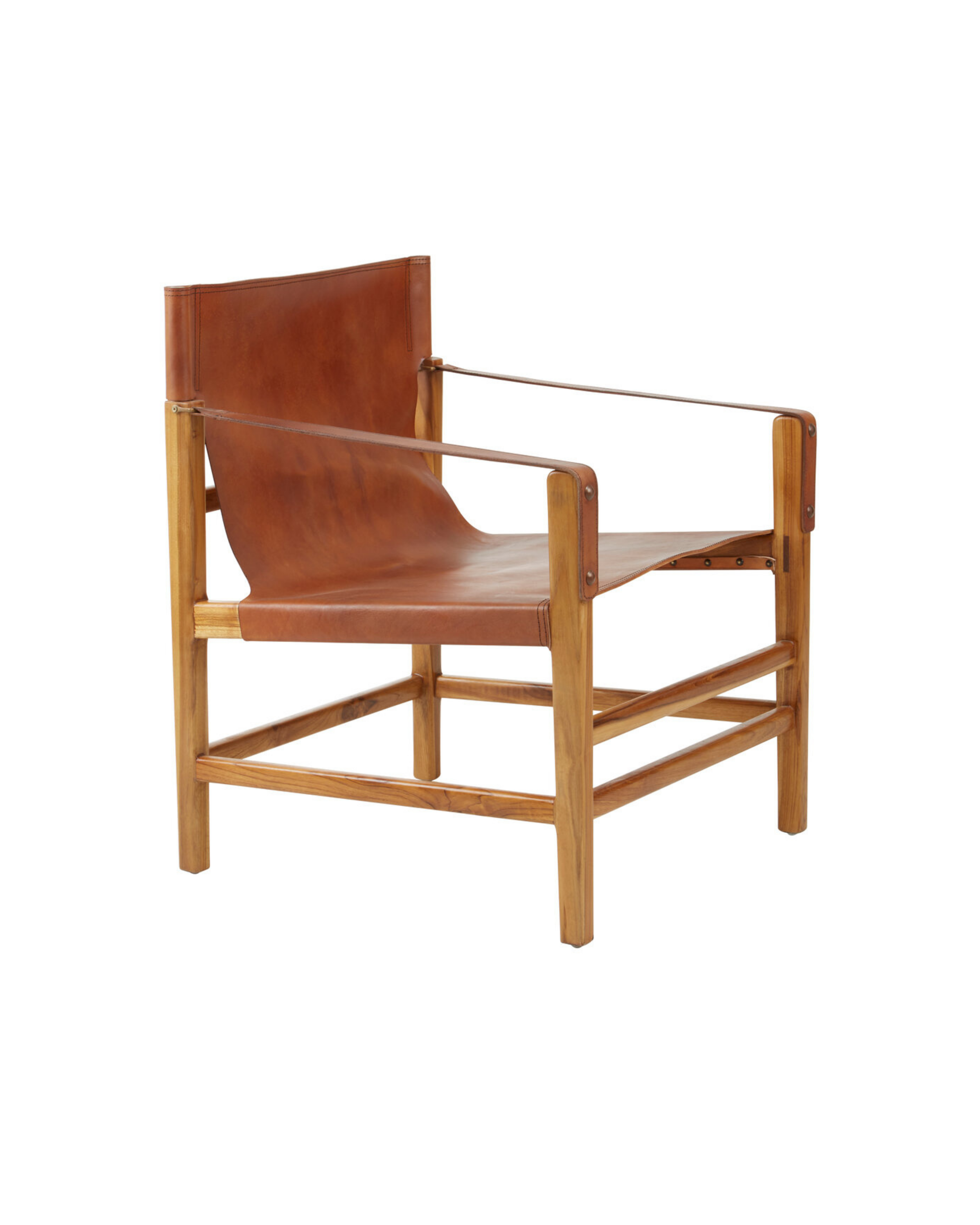 Venice Chair - Brown Leather