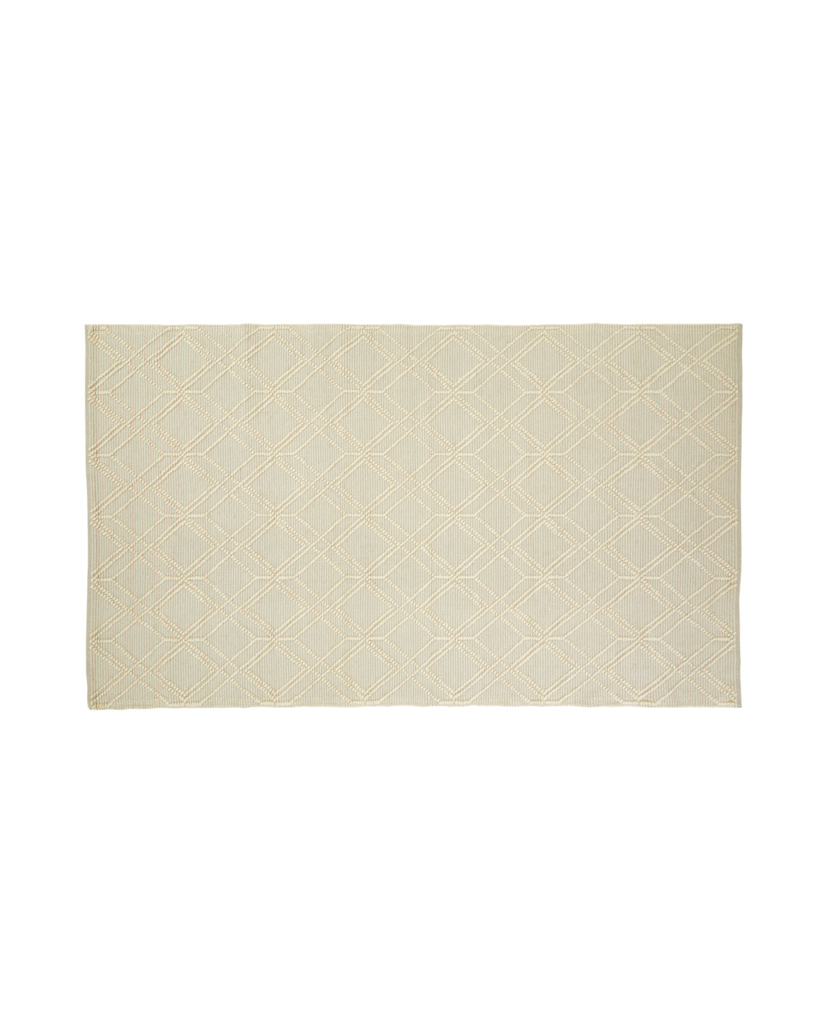 Luma Geometric Ivory Rug - 240 x 150