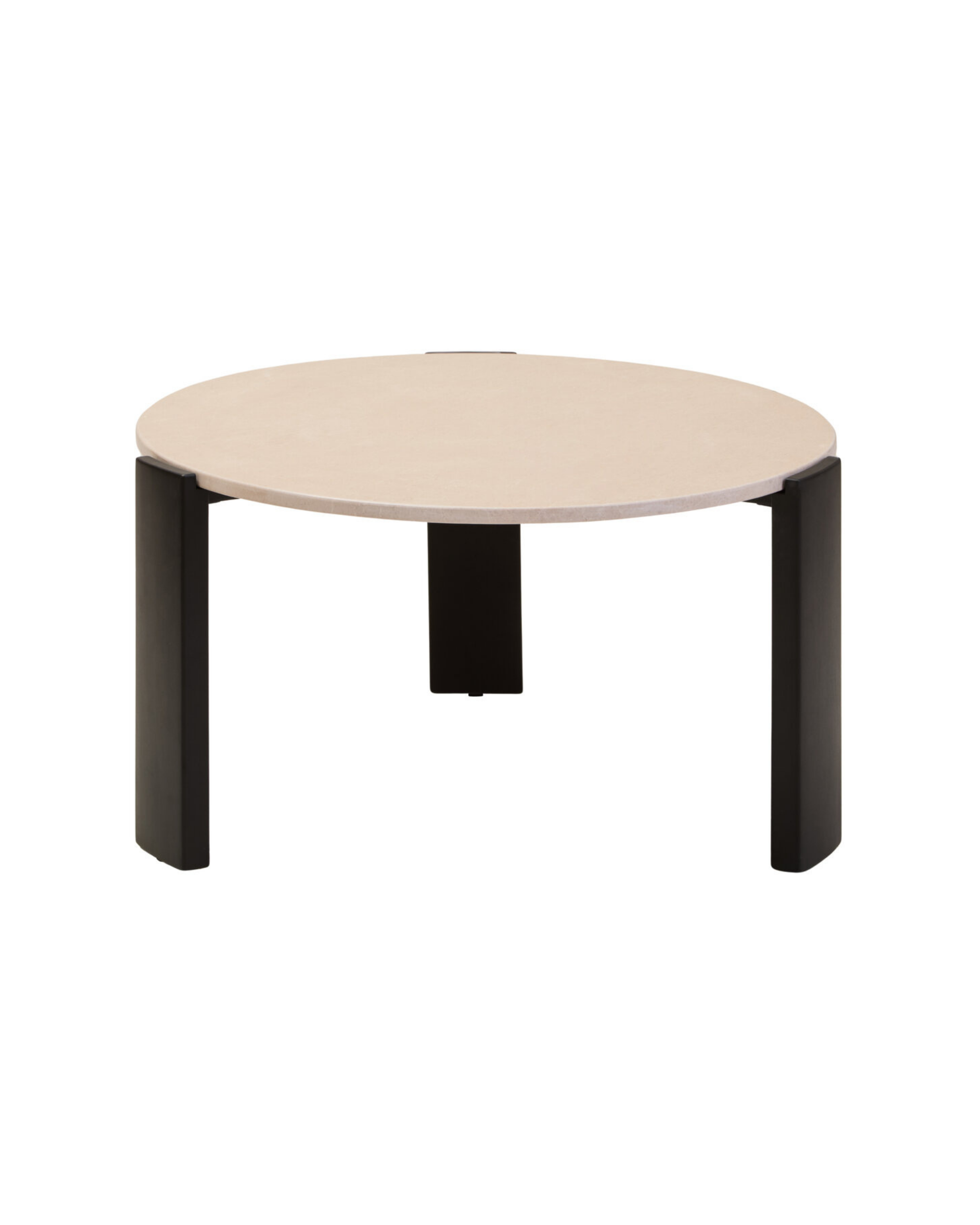 Palisades Coffee Table - Large - Cream Marble