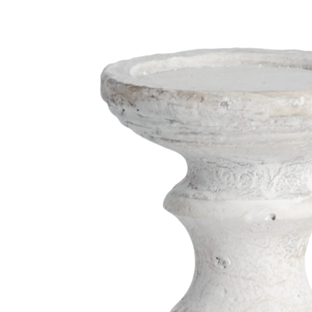 Clara Stone Candle Holder - Small