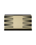 Byford Foldable Backgammon Set - Black and White
