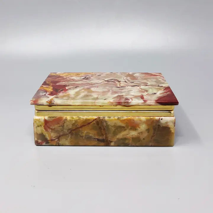 Italian Onyx Jewelry Box