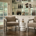 Calloway Side Table - White