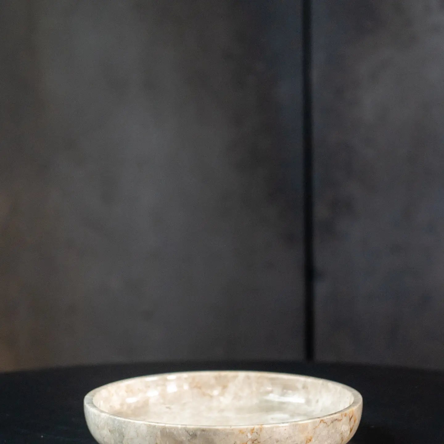 Handmade Marble Low Bowl
