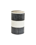 Rhea Black & White Marble Stacking Trinket Boxes - Set of 3