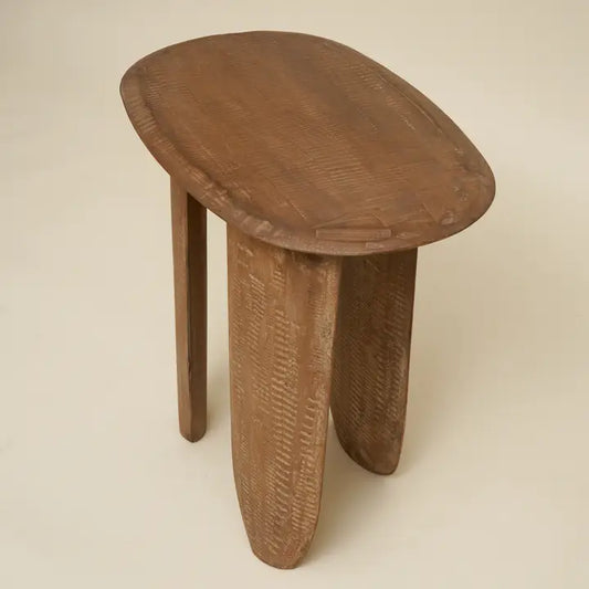 Earth Wooden Side Table