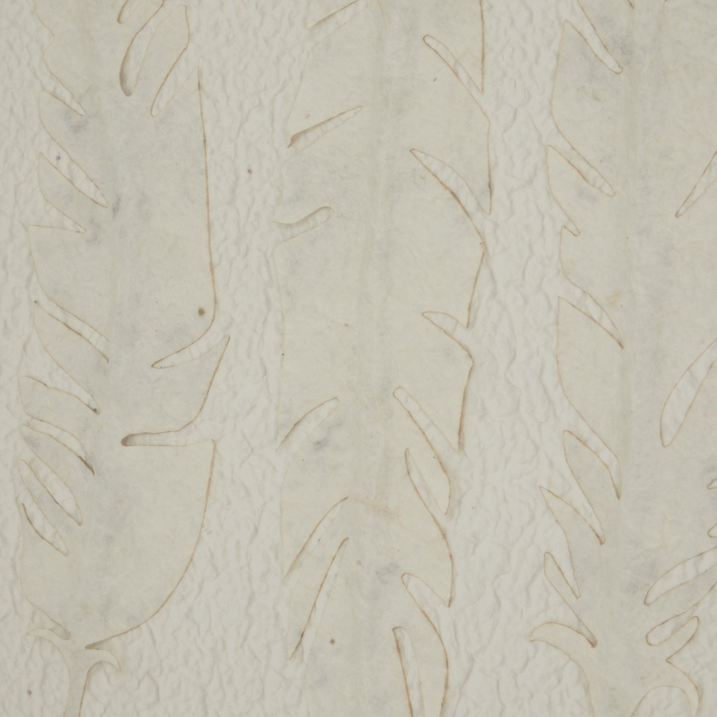 Alta White Feathers Art Mounted In Beaded Frame