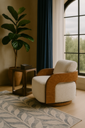 Fairmont Square Metal and Glass Side Table