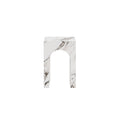 Harlan Medium Side Table - Matte Calacatta