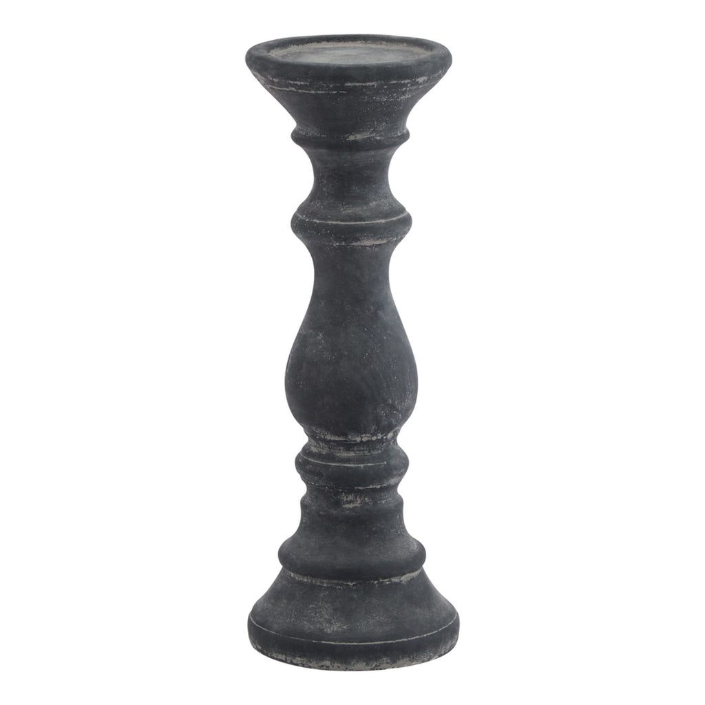 Banyan Grey Column Candle Holder