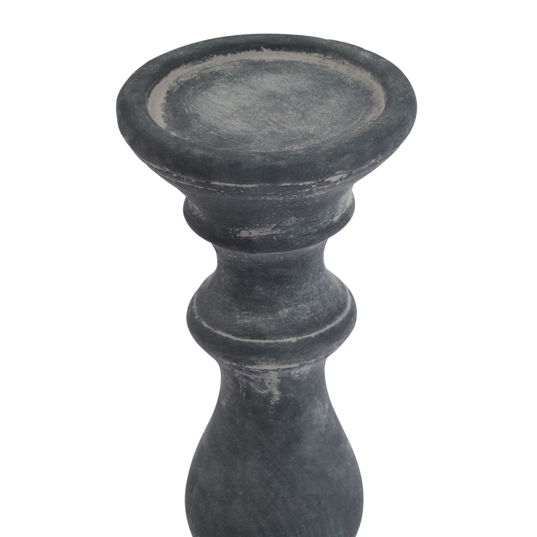 Banyan Grey Column Candle Holder