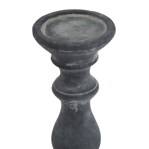 Banyan Grey Column Candle Holder