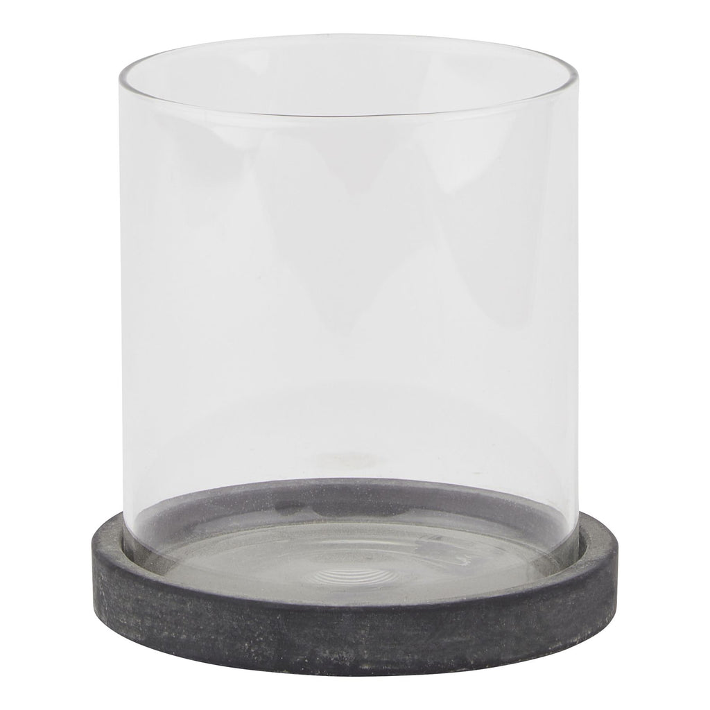 Banyan Grey Hurricane Lantern