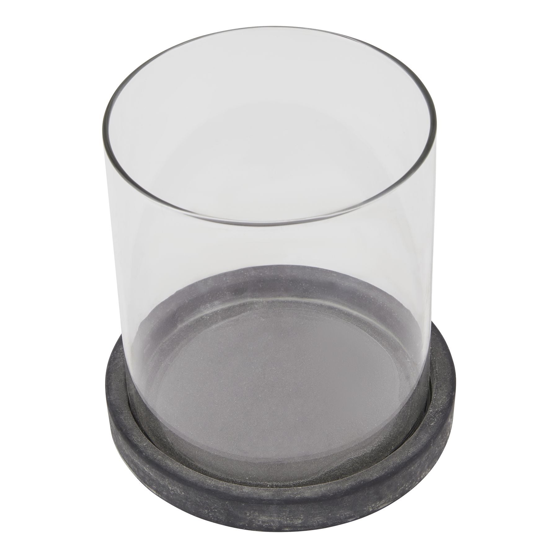 Banyan Grey Hurricane Lantern