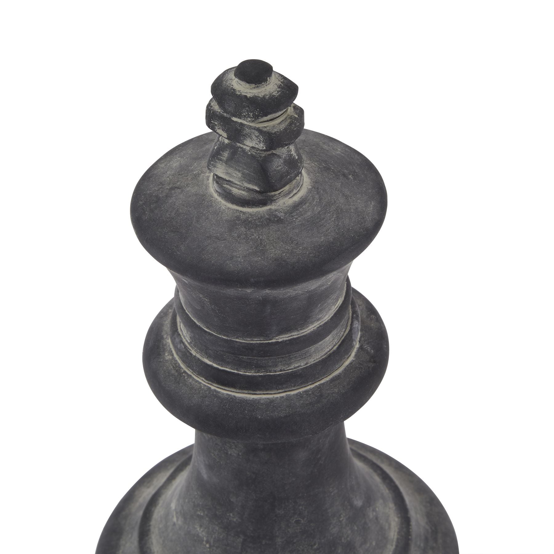 Banyan Grey King Chess Piece