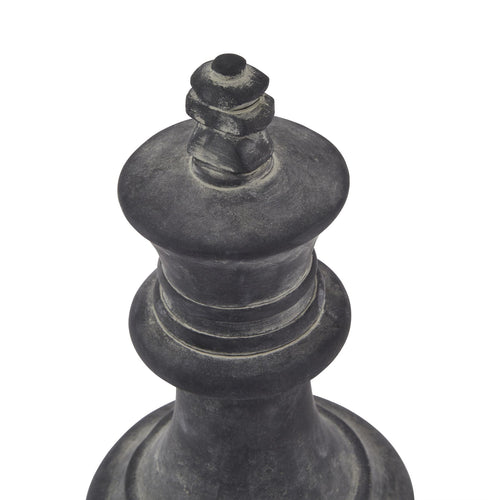 Banyan Grey King Chess Piece
