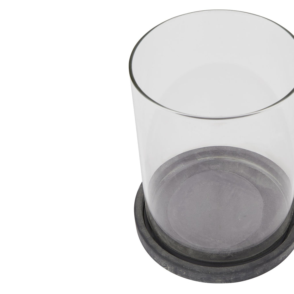 Banyan Grey Large Hurricane Lantern